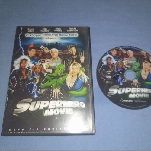 Superhero Movie DVD used, comedy with subtitles