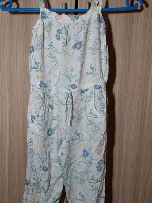 Children's H&M one-piece like new for 92 cm, white multicolor