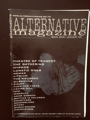 Alternative Magazine #1 2003 like new