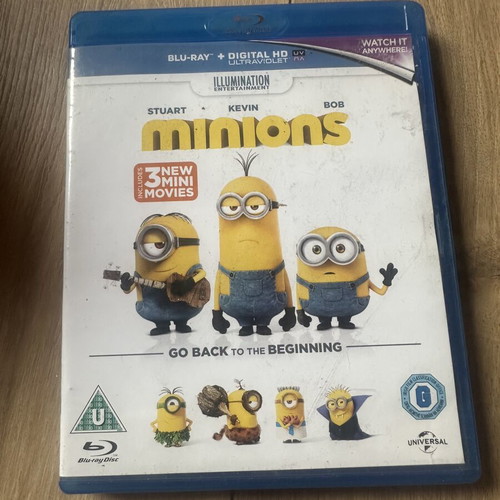 Minions Blu-Ray used with English subtitles