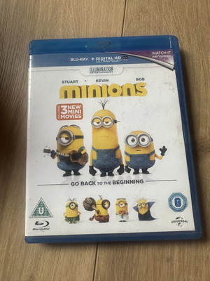Minions Blu-Ray употребяван με αγγλικούς υπότιτλους