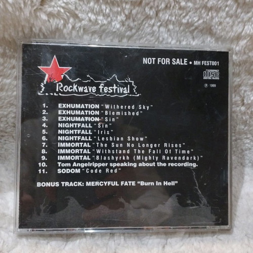 The Monsters Of Rockwave Festival Live In Athens CD used, metal