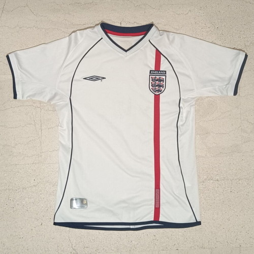 England National Team Umbro 2001 Jersey used, size S