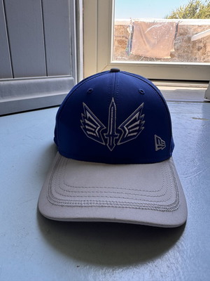 UFL New Era cap blue gray size L/XL