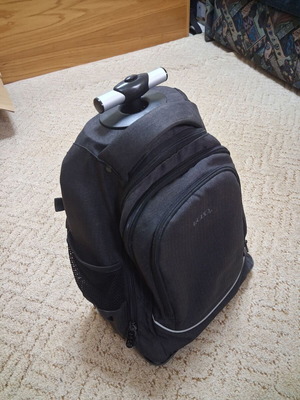 Polo trolley backpack used, 30lt capacity, black