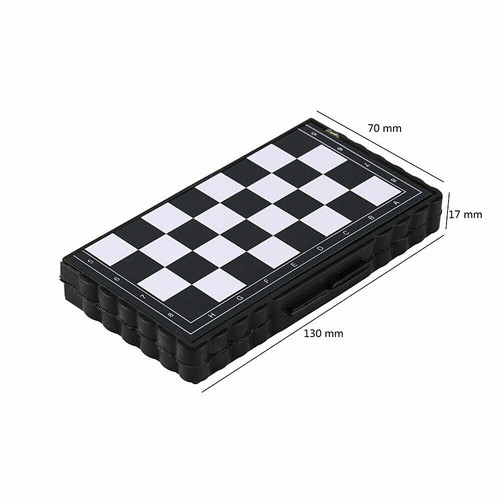 Small Magnetic Chess Set new