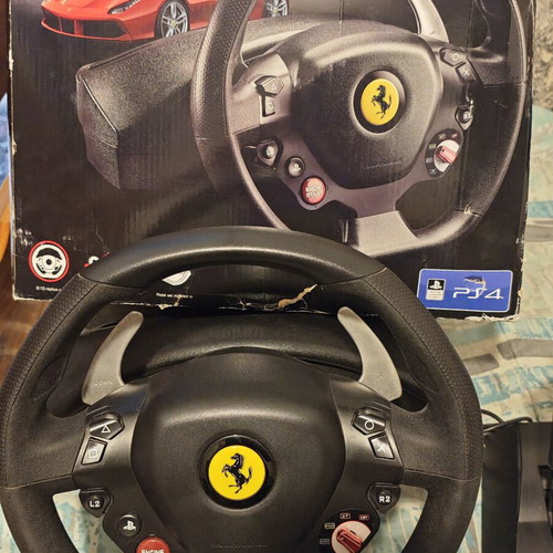Thrustmaster T80 Ferrari 488 GTB Edition racing wheel