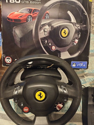 Thrustmaster T80 Ferrari 488 GTB Edition racing wheel
