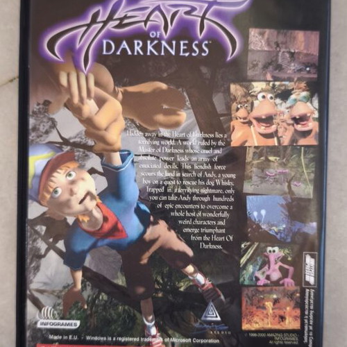 Heart of Darkness PC game used, 1998