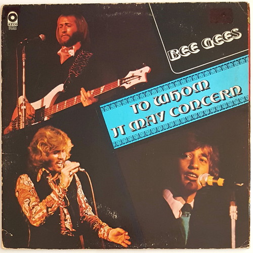 Bee Gees To Whom It May Concern vinyl used, 1972 American edition
