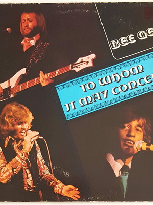 Bee Gees To Whom It May Concern vinyl used, 1972 American edition