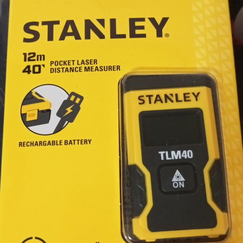 Stanley TLM40 Digital Laser Distance Finder 12m new