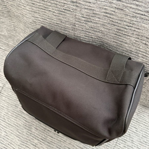 Roncato backpack used, grey, with minor signs of wear