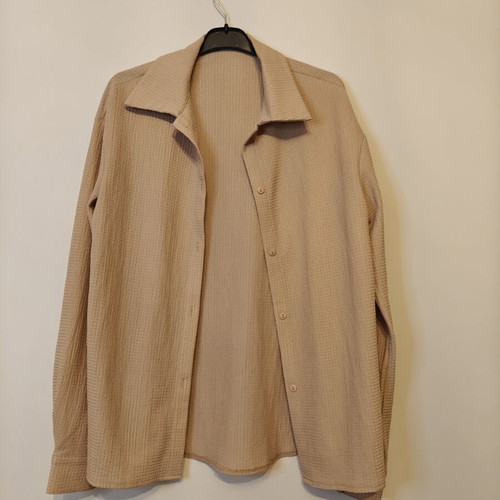 Beige pants and shirt set like new