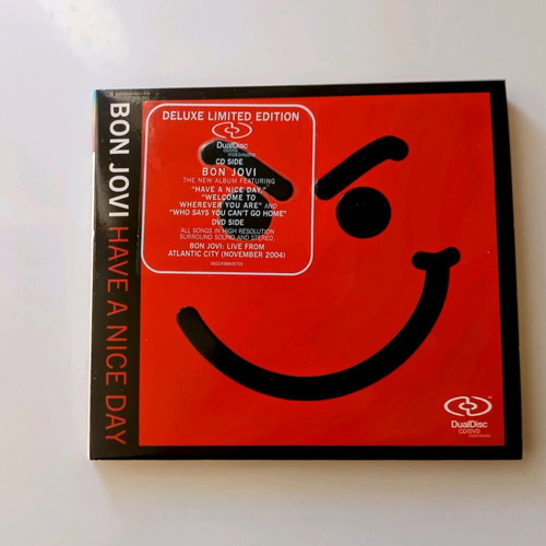 Bon Jovi Have a Nice Day Deluxe Limited Edition CD + DVD new