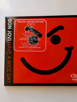 Bon Jovi Have a Nice Day Deluxe Limited Edition CD + DVD new