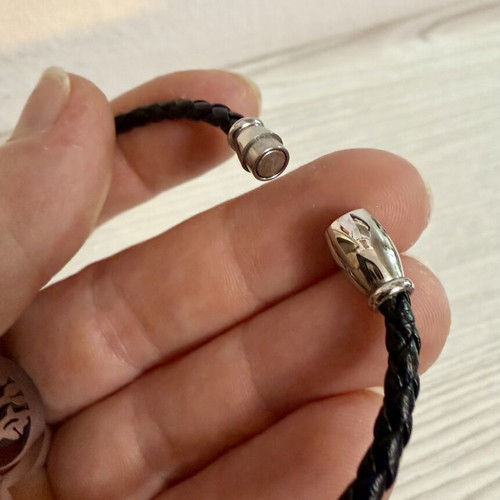Tree of Life bracelet, stainless steel with magnetic clasp