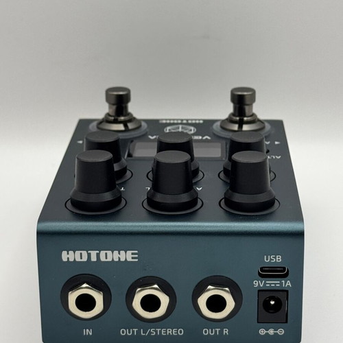 Hotone Verbera digital reverb pedal like new, dual engine IR and XR
