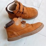 Δερμάτινα μποτάκια Kickers μεταχειρισμένα, νούμερο 23, καφέ