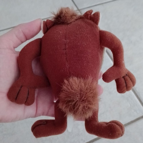 Taz Tasmanian Devil plush toy 15cm used
