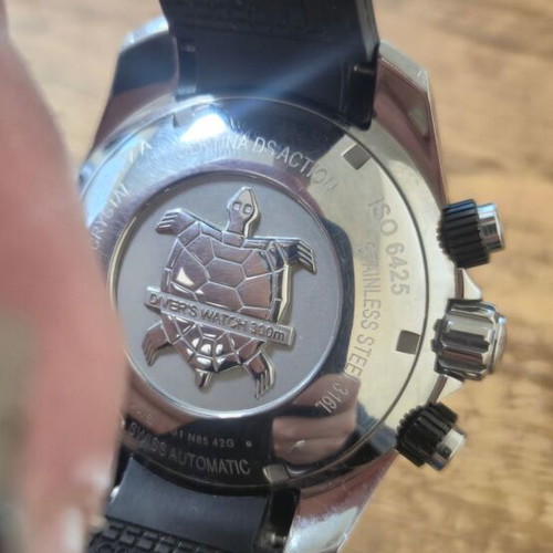 Certina DS Action Automatic Chronograph men's watch like new, black