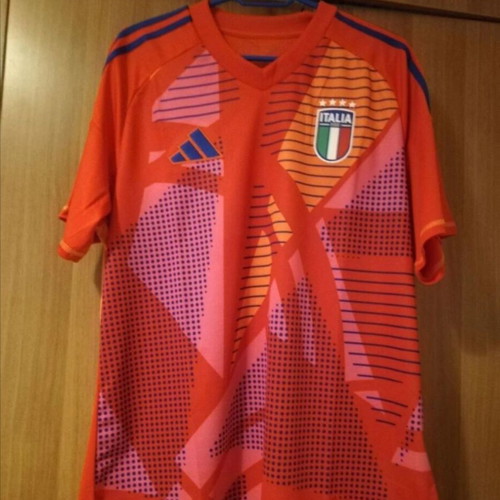 Italy National Team Goalkeeper Jersey Medium Adidas New