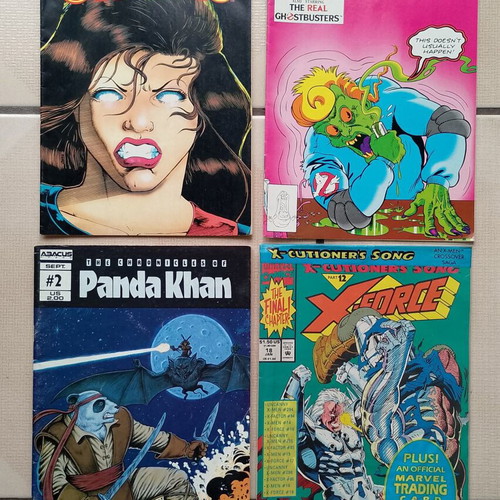 American comics set of four like new, 80s-90s