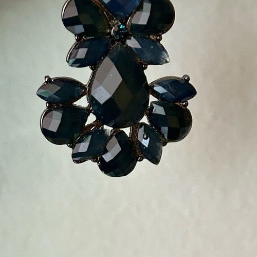 Long earrings new, blue
