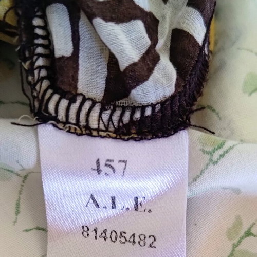 Halter top A.L.E. like new, 100% cotton, brown multicolor, XS