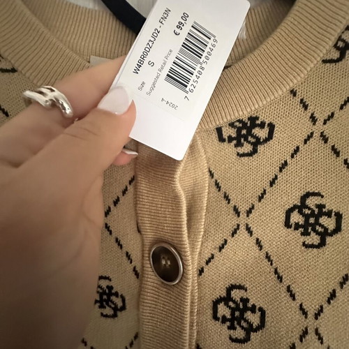Guess cardigan like new, size S, beige