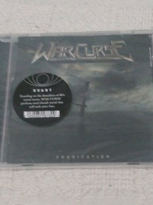 War Curse Eradication CD καινούργιο, metal
