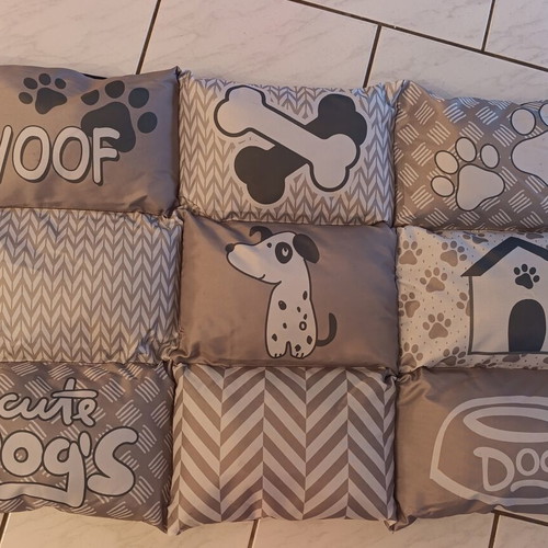 Dog cushions from Jumbo, washable fabric, size 92x62 cm