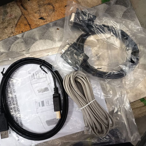 Computer cables new, 4 sets, total 12 cables