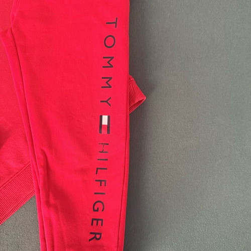 Tommy Hilfiger set for 4 years old, used, red