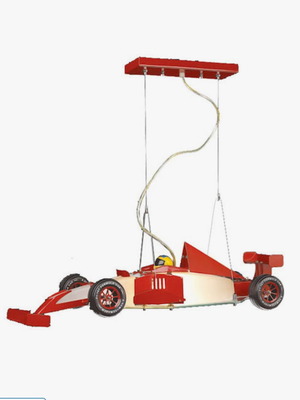 Formula 1 ceiling light for children used