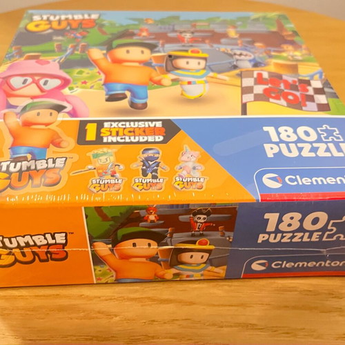 Clementoni Supercolor Stumble Guys Puzzle 180 Pieces New