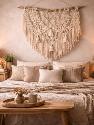 Macramé wall decoration new, extra large