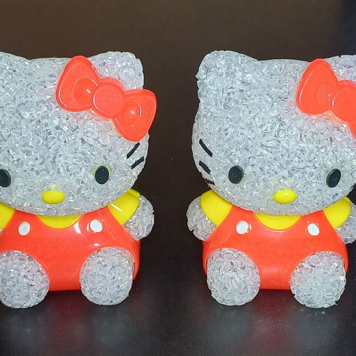 Hello Kitty night lights with batteries, set of 2