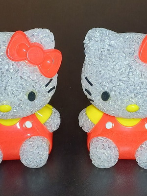 Hello Kitty night lights with batteries, set of 2