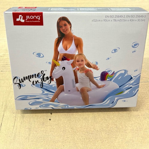 Inflatable unicorn new 132cm x 110cm x 78cm