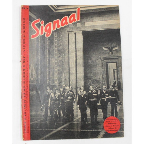 German Army Magazine Signal N.14 used 1940