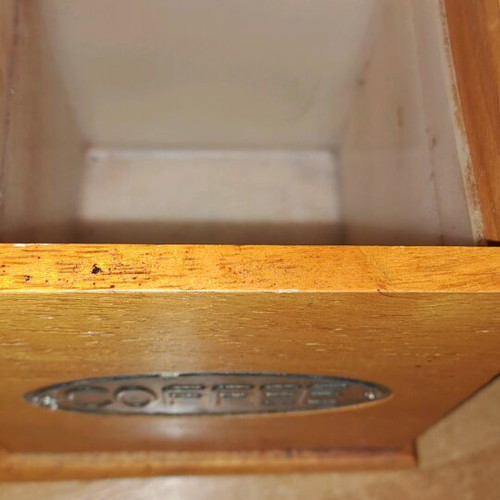 Coffee storage container used