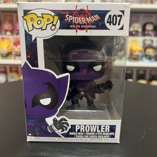 Funko Pop Marvel Spider-Man Prowler 407 used with box damage