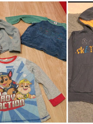 Sweatshirt jacket used for boy 4 years old, pack