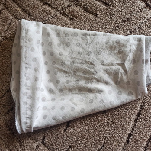Nursing pillow like new with neutral cover gift