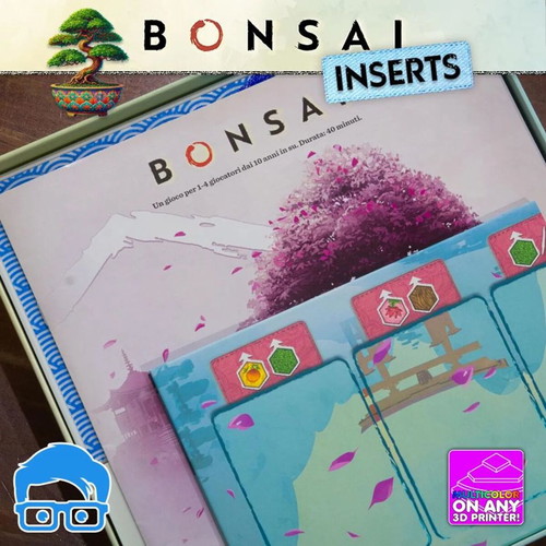 Bonsai Board Game Organizer new, fits sleeved cards