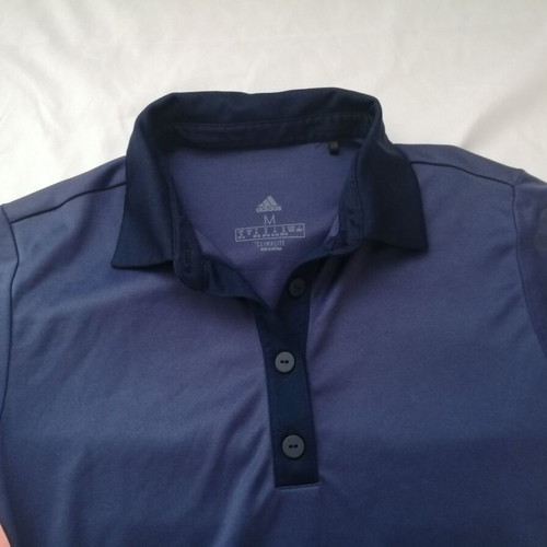 Adidas Climalite women's polo shirt used, size M, blue
