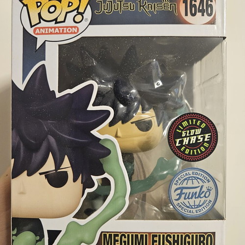 Megumi Fushiguro #1646 Chase Funko Pop vinyl figure used