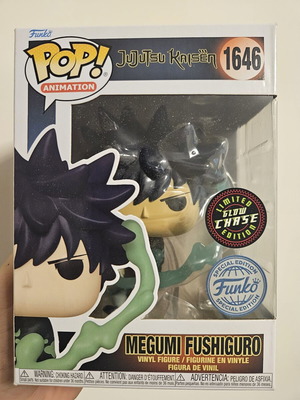 Megumi Fushiguro #1646 Chase Funko Pop vinyl figure used
