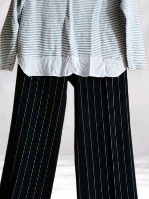 Esmara shirt and pants set like new, black and gray
